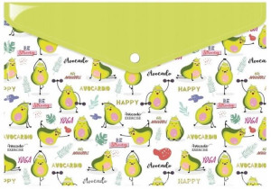 Teczka Kopertowa Pp A4 Biurfol Avocado Gym