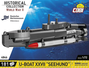 Cobi 4846 Wwii U-boat Xxvii Seehund