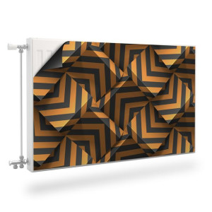 Mata Magnetyczna Kaloryfera ABSTRAKCYJNY Wzór Efekt 3D 90cm x 60cm