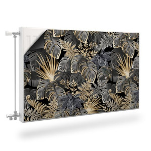 Mata MAGNETYCZNA Na Kaloryfer Liście Bananowca Palma Rośliny 90cm x 60cm