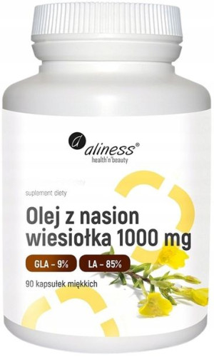 Aliness Olej Z Nasion Wiesiołka Dwuletniego 90 Kap