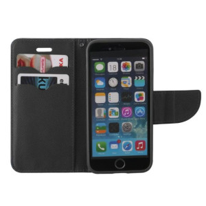 Etui Smart Fancy do iPhone 5 / iPhone 5s / iPhone SE czarny