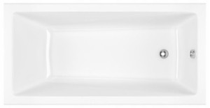 Wanna prostokątna 160x80 Excellent WAVE SLIM