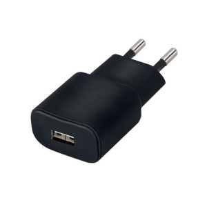Forever ładowarka sieciowa TC-01 1x USB 3A czarna