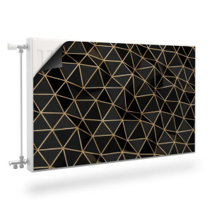 MAGNETYCZNA Mata Na Kaloryfer Trójkąty 3D Abstrakcja 90cm x 60cm
