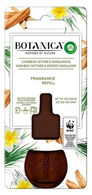Air Wick Karaibski Wetiwer, Sandałowiec Wkład 19ml