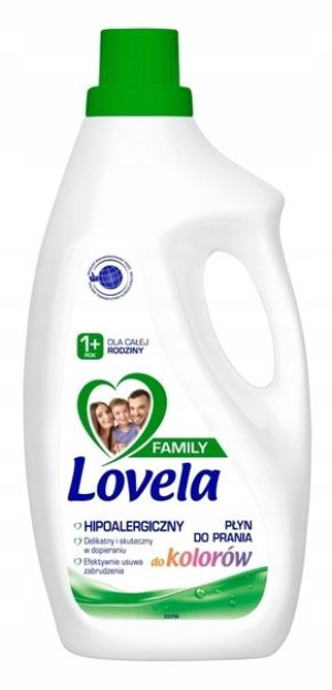 Lovela Dla Rodziny Family Płyn Piorący 1,85l Color