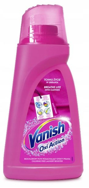 Vanish Multi Action Pink Odplamiacz Do Koloru 1l