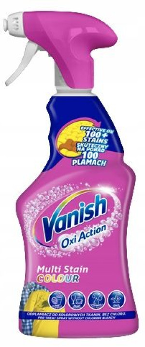 Odplamiacz Miejscowy VANISH Oxi Action Spray 500ml