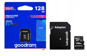 Karta Goodram Microsdhc 128gb Cl10 Adapter 100mb/s