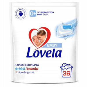Lovela Baby Kapsułki Do Prania Uniwersalne 36 Prań