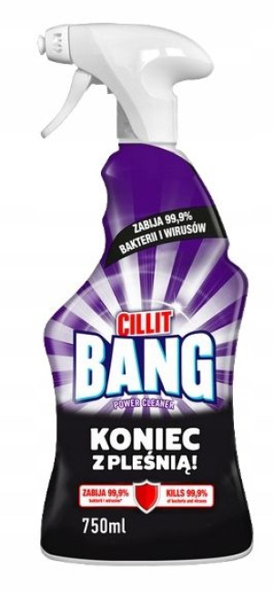 Cillit Bang Power Cleaner Osady I Pleśń 750 Spray