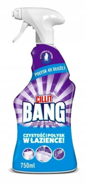 CILLIT BANG Spray 750 Czystość I Połysk W Łazience