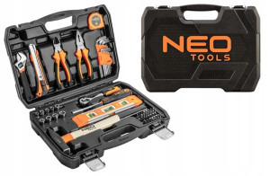 Skrzynka Narzędziowa Zestaw Neo Tools Walizka 60el