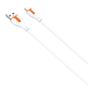 Kabel LDNIO LS571 USB-A/microUSB 2.1A, 1m (biały)