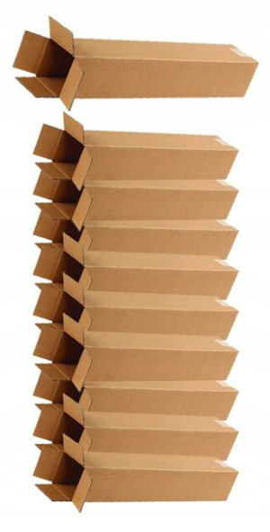 100x100x1500 Tuba Karton Kartonowa Pudło 10 Szt.