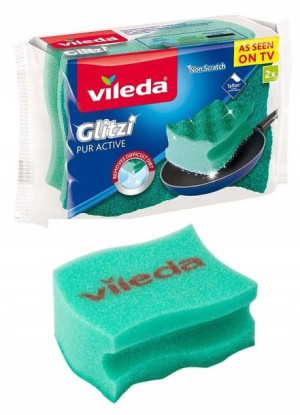 Zmywak Profilowany Vileda Pur Active Kuchenny 2szt