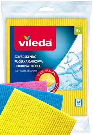 Ściereczka Vileda Uniwersalna Gąbkowa 3 Szt.