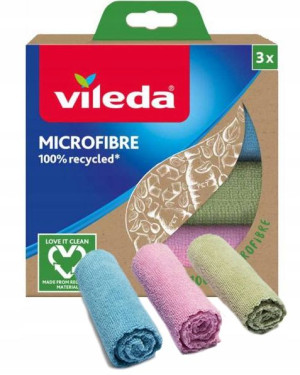 Ściereczka Mikrofibra 100% Wielokolorowa Vileda