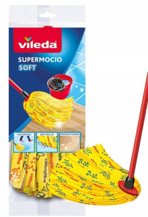 Nakładka Do Mopa Microfibre & Power Paskowego