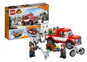 Lego Jurassic World Schwytanie Welociraptorów