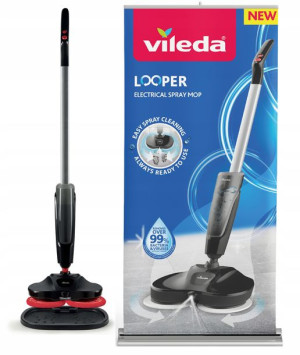 Mop Vileda Looper Elektryczny Ze Spryskiwaczem