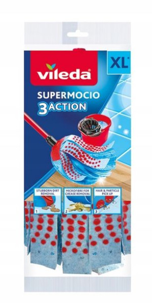 Wkład Vileda 1-2 Spray Supermocio Mop Paskowy