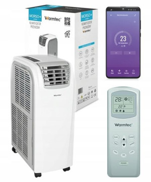 Klimatyzator Przenośny Warmtec KP40W Do 46m2 WiFi