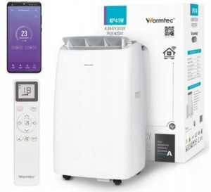 Klimatyzator Przenośny Warmtec Kp41w Wifi 4,1 Kw