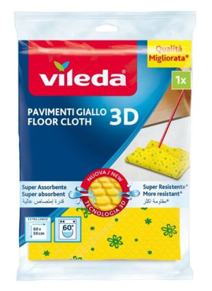 Ścierka Vileda Do Podłogi Duża Super Chłonna 3d