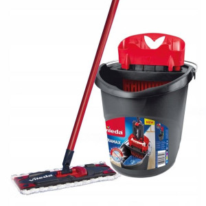 Mop Płaski Vileda Ultramax BOX Wiadro Wyciskacz