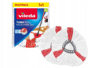 Nakładka do mopa obrotowego Vileda TURBO 2w1 2 szt
