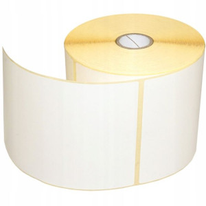 Etykiety Termiczne 100x150mm Białe ZEBRA 350 Sztuk