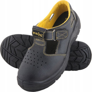 Buty Robocze Sandały Z Podnoskiem Ze Skóry roz. 49
