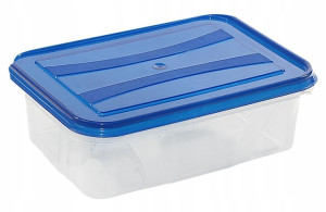 Pojemnik Pudełko Plastikowy Na Jedzenie Mocny 0,4l