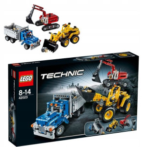 LEGO Technic Maszyny Budowlane 42023
