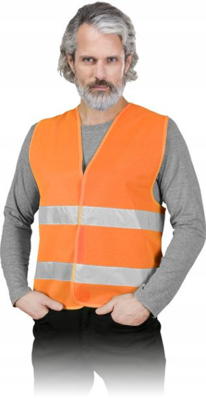 Kamizelka Odblaskowa Rozmiar Xxxl Ostrzegawcza