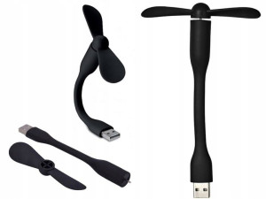 Wiatraczek Wentylator Mini Do Pc Na Usb Silikonowy