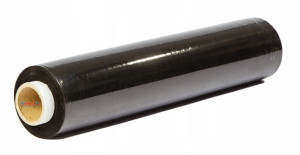Folia Stretch Czarna Rolka Kryjąca Mocna XXL 3 kg