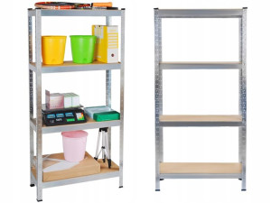 Regał Magazynowy 150x75x30 Metalowy 4 Półki 540kg