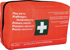 Apteczka pierwszej pomocy samochodowa DIN 13164
