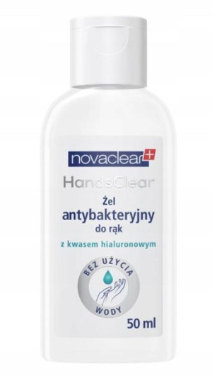 Żel Antybakteryjny Do Rąk Z Alkoholem Novaclear