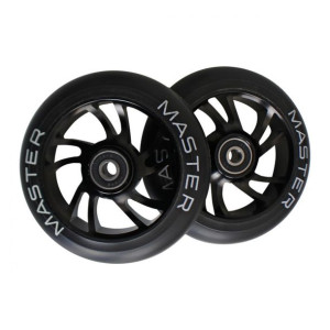 master kółka do hulajnogi z łożyskami stunt master 110 mm black