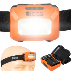 Latarka Czołowa Cob 3w Czołówka Led Lampka Ledowa
