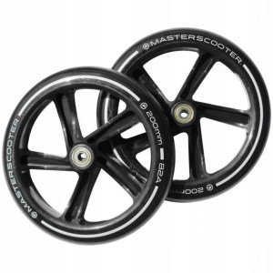 master kółka do hulajnogi klasycznej 200 mm master z łożyskami abec7 2 szt.