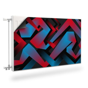 Mata MAGNETYCZNA Grzejnika Graffiti Abstrakcja 90cm x 60cm