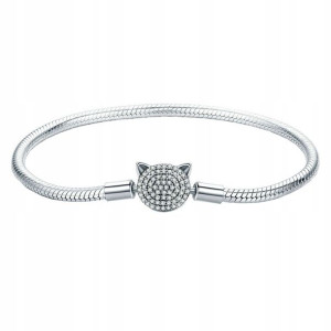 Bransoletka SREBRNA MODUŁOWA do charms S925 damska
