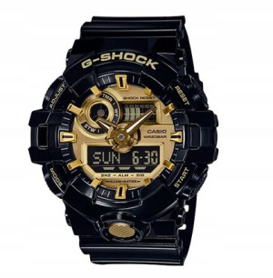 Sportowy Zegarek męski Casio G-SHOCK GA-710GB-1AER