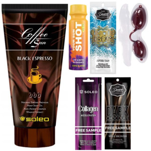 Soleo Coffee Sun Black Espresso Bronzer + Gratisy