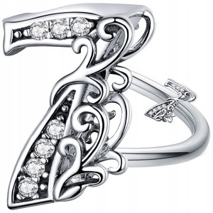 CHARMS CYFRA SIEDEM 7 koralik beads srebro S925